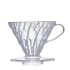 Воронка для заваривания кофе HARIO V60 02, прозрачная, VDR-02-T